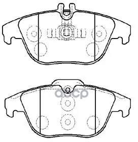 Колодки Тормозные Дисковые Benz C Class(W204) 07- HSB арт. HP9988