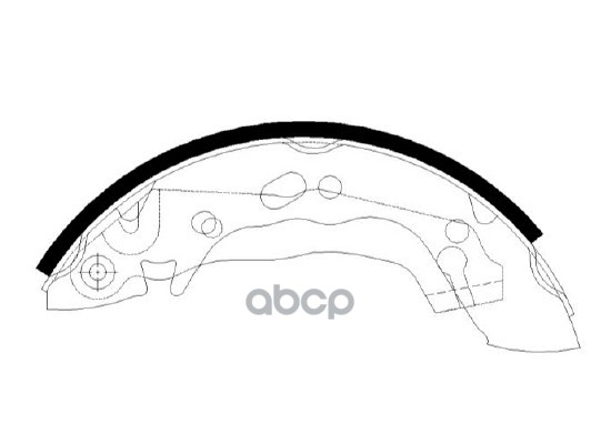 Колодки Тормозные Барабанные Hyundai: Pony 89-95, Excel 90-95, Accent 00-02 HSB арт. HS0001