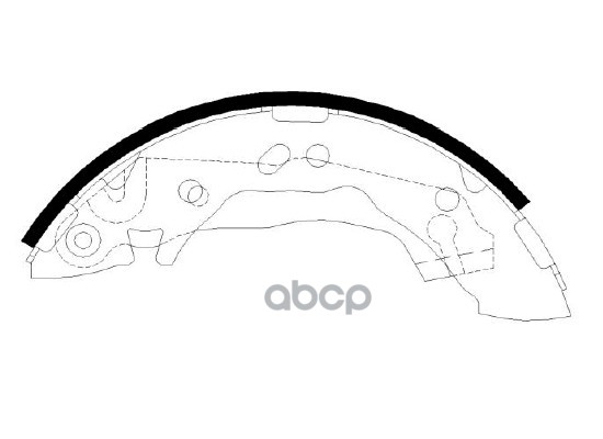 Колодки Тормозные Барабанные Hyundai: Accent 95-00 HSB арт. HS0003