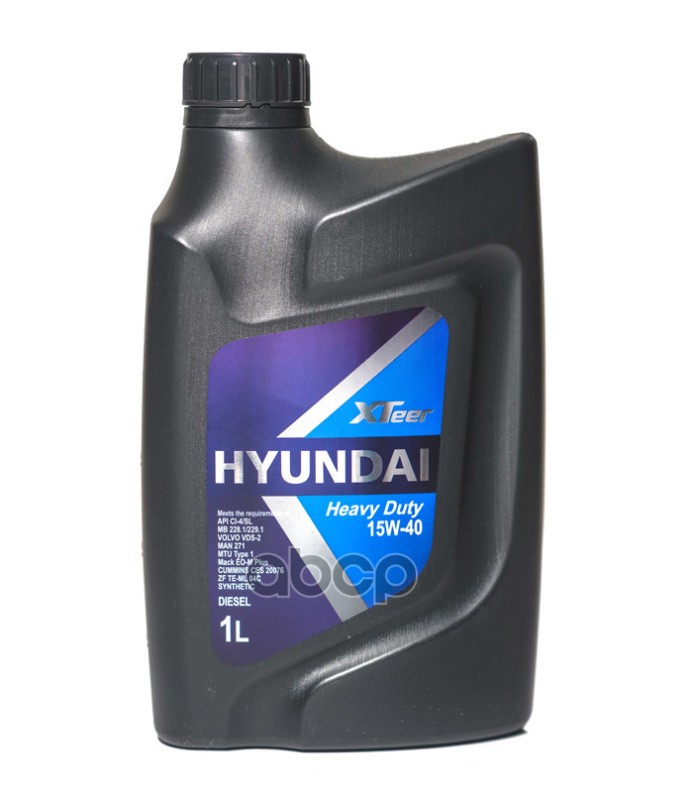 HYUNDAI XTeer Масло Моторное Hyundai Xteer Heavy Duty 15W-40 1 Л 1011012
