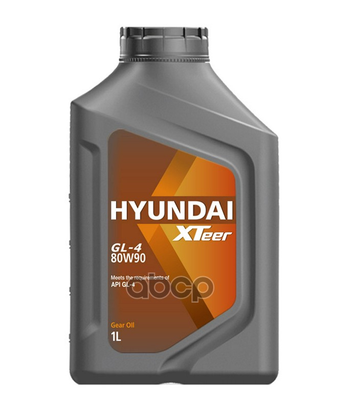 Масло трансмиссионное минеральное Gear Oil-4 80W90 GL-4 1л HYUNDAI XTeer арт. 1011018