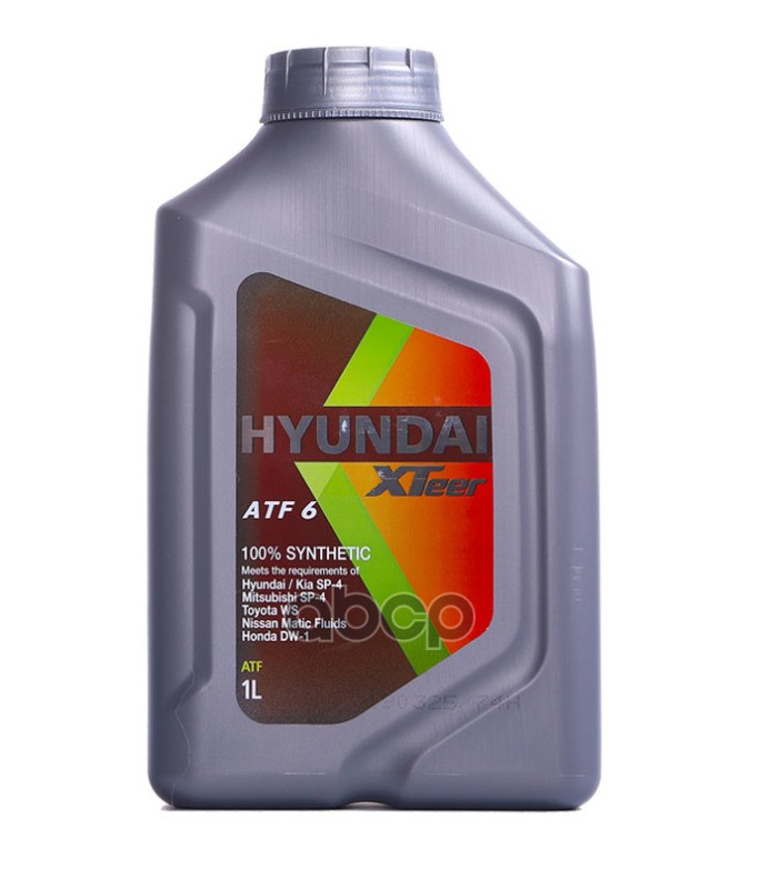 Масло трансмиссионное HYUNDAI XTEER ATF 6 1л 1011412 HYUNDAI XTeer арт. 1011412