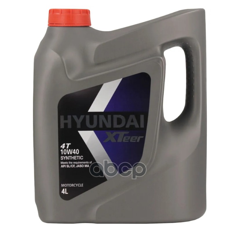 Масло Моторное Hyundai Xteer 4T 5000 Ma 10W-40 4Л 1041016 HYUNDAI XTeer арт. 1041016
