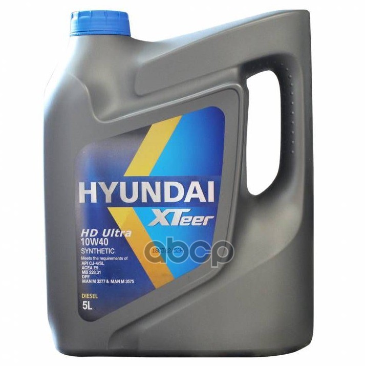 HYUNDAI XTeer Hd Ultra 10W40_cj-4_5L Hyundai Xteer 1051227