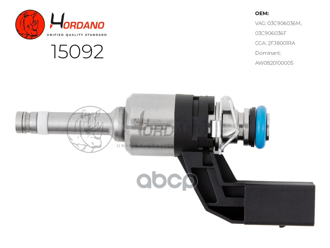 Форсунка Топливная Vw Jetta Vi (162) Hordano 15092 Hordano арт. 15092
