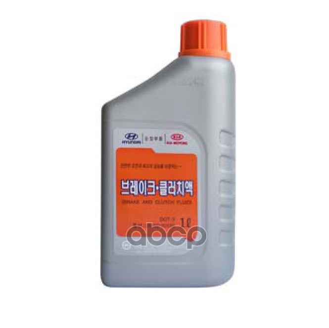 Жидкость тормозная HYUNDAI/KIA DOT 3 BRAKE FLUID 1л 01100-00100 Hyundai-KIA арт. 01100-00100