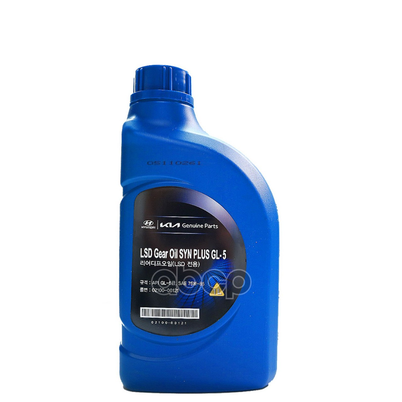 Трансмиссионное масло синтетическое Hyundai/Kia модели SYN LSD PLUS 75W-85 1 л 02100-00121 Hyundai-KIA арт. 02100-00121