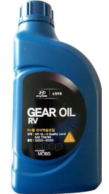 Масло трансмиссионное HYPOID GEAR OIL 75W-90, GL5  02200-00120 Hyundai-KIA арт. 02200-00120