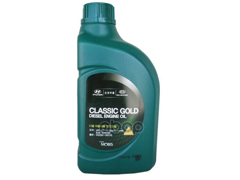 Hyundai-KIA Масло Моторное Минеральное Class Gold Diesel 10W30 1L
