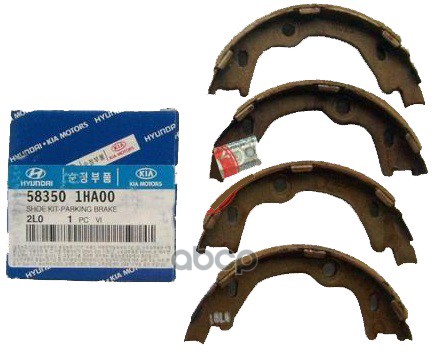 Колодки барабанные HYUNDAI i20/i30 / KIA Ceed/Cerato II HYUNDAI/KIA 58350-1HA00 Hyundai-KIA арт. 58350-1HA00