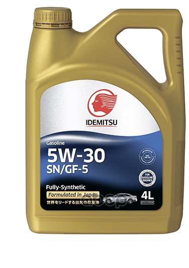 IDEMITSU Моторное Масло Idemitsu Fully-Synthetic Sn/Gf-5 5W-30 (4Л) (30011328-746) 30021326-746