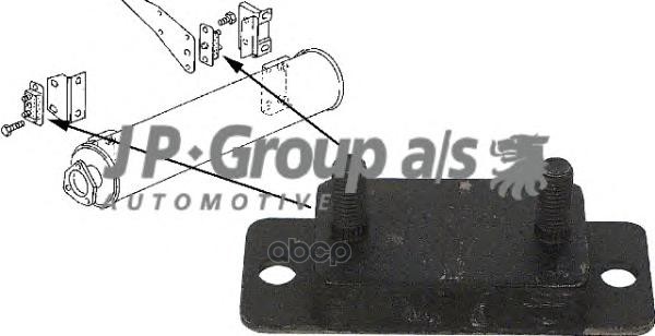 КРОНШТЕЙН, СИСТЕМА ВЫПУСКА ОГ VAG JP GROUP 1121603600 JP Group арт. 1121603600