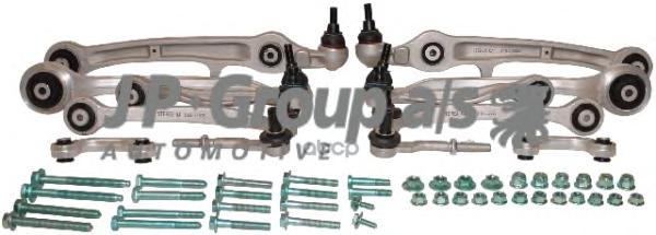 Комплект рычагов подвески AUDI A4(B6) 0004 /с крепежом JP JP GROUP 1140103910 JP Group арт. 1140103910