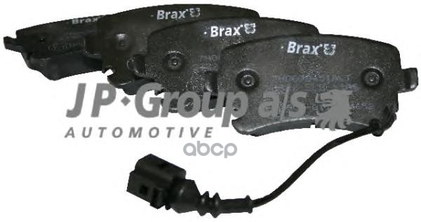 Колодки тормозные JP Group арт. 1163706210