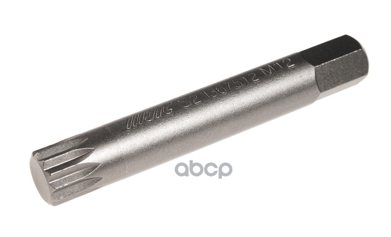 Бита Spline М12 Х 75 Мм, Шестигранник 10Мм JTC арт. JTC-1367512