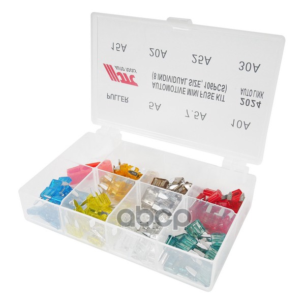 Комплект Предохранителей 5 А, 7.5 А, 10 А, 15 А, 20 А, 25 А, 30 А Х15 Шт. Каждого Размера JTC арт. JTC-2024