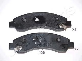 Колодки торм.диск. Hover Japanparts арт. pa006af