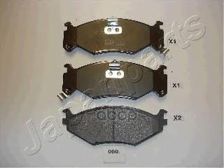 Колодки передние дисковые CHRYSLER Voyager Japanparts арт. pa060af