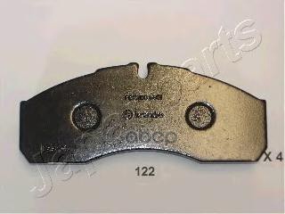Колодки торм.диск. Japanparts арт. pa122af