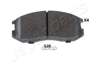 Колодки пер.диск.Mitsubishi Colt C52/54 Lancer C61/62/64 90-> Japanparts арт. pa528af