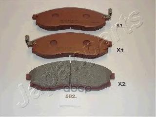 Колодки торм. дисковые Japanparts арт. pa582af