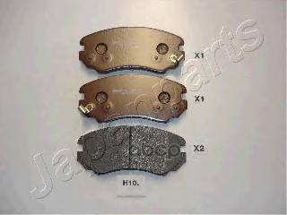 Колодки торм диск Japanparts арт. pah10af