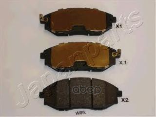 Колодки торм.диск. Japanparts арт. paw09af
