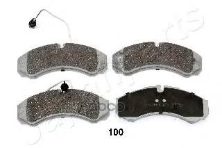 Колодки торм. диск. CABSTAR (10/06-) Japanparts арт. pp100af