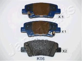 Колодки торм.диск. Sonata V Japanparts арт. ppk06af