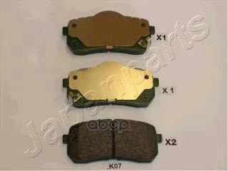 Колодки Торм. Carnival Iii (06.06-) Japanparts арт. ppk07af