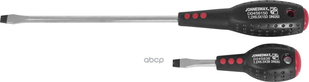 Отвертка шлицевая FULL STAR SL1,0x5,5x125 мм JONNESWAY D04S5125 Jonnesway арт. D04S5125