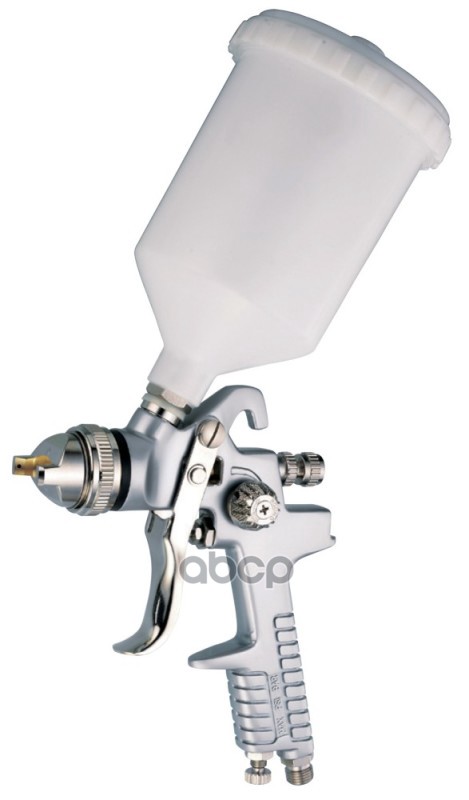 Краскораспылитель Пневматический Сопло 1.4 Мм, 3.5-5.0 Bar, Расход Воздуха 396 Л/Мин, С Верхним Нейлоновым Бачком 600 Мл Jonn...