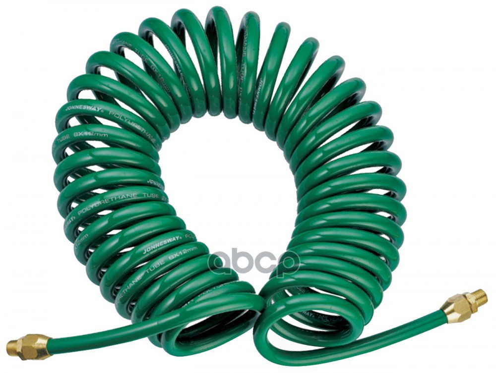 Шланг Воздушный Спиральный Для Пневмоинструмента, 5 Мм Х 8 Мм Х 8 М Jonnesway арт. JAZ7214E