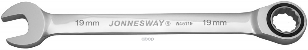 Ключ Гаечный Комбинированный Трещоточный, 19 Мм Jonnesway арт. W45119