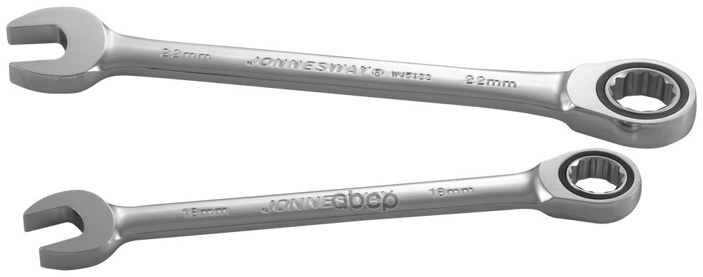 Ключ Комбинированный Трещоточный, 22 Мм Jonnesway арт. W45122