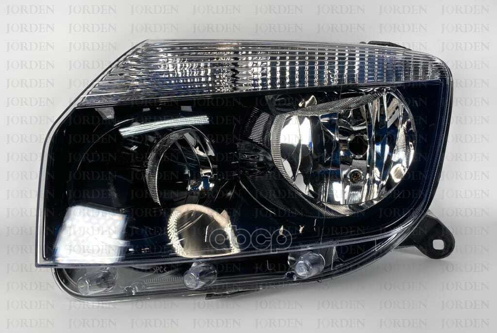 Фара LH (черная) Duster 1 (2011-2020) Jorden JH07DUS10001BL Jorden арт. JH07DUS10001BL