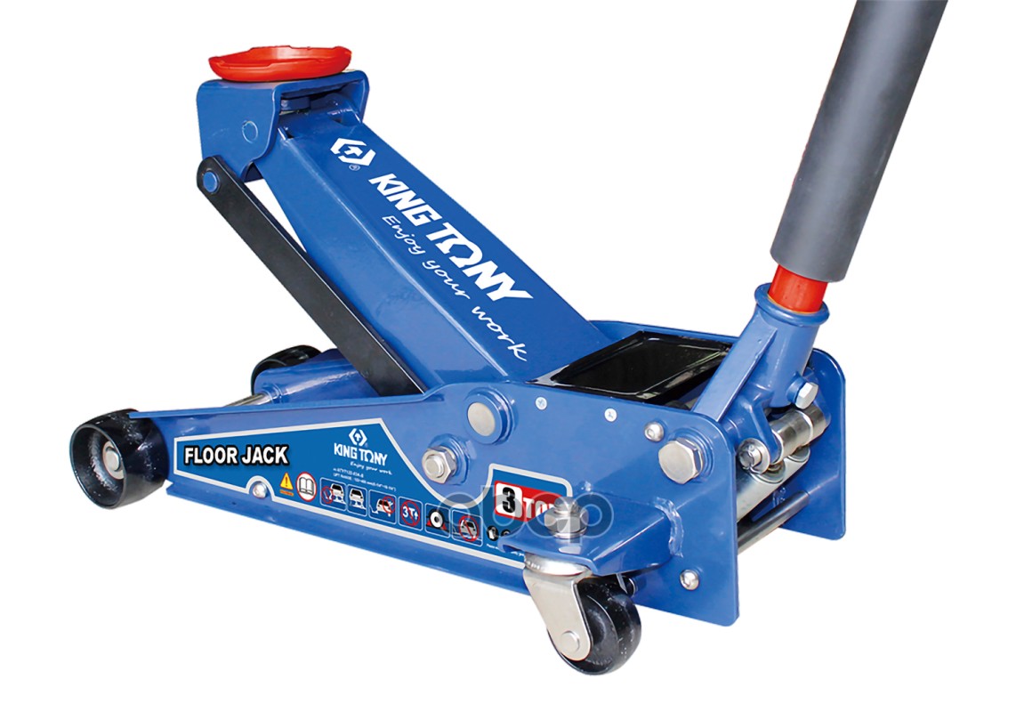 Домкрат подкатной 3т KING TONY 9TYT132-03A-B KING TONY арт. 9TYT132-03A-B