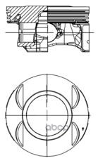 Поршень dm.80.50x1.2x1.2x2.0 STD Цена за 1 шт. KOLBENSCHMIDT 40199600 KOLBENSCHMIDT арт. 40199600