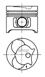 Поршень !  Mb W461/Mb100 2.3D-2.9D Om601/Om602 88 D89x2,5X2x3 Std KOLBENSCHMIDT арт. 91372600