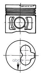 Поршень Двс Audi. Vw 1.9D-2.4D 1X/1Y/Aab=79.5 1.75X2x3 +0.25 89> KOLBENSCHMIDT арт. 91386610