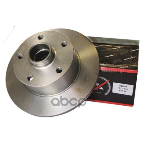 Диск торм. AUDI A4 95-01 задн.(d=245mm) KORTEX арт. KD0049
