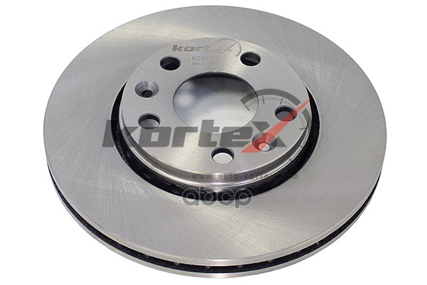Диск тормозной RENAULT DUSTER/FLUENCE 10-/MEGANE III перед. вент. 1 шт (min 2 шт) KD0174 KORTEX арт. KD0174