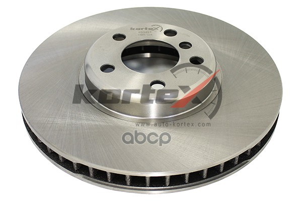Диск торм. BMW F07/F10 пер.лев.вент.(d=348mm)(цельнометаллический) KORTEX арт. KD0557