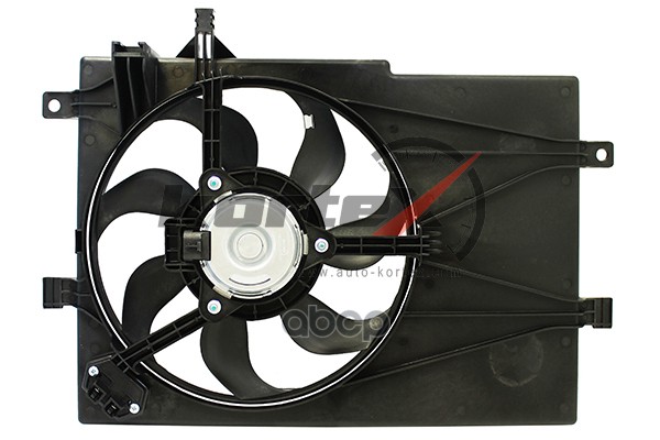 Вентилятор Радиатора Fiat Albea 02- Lfk 1661 (С Кожухом) С Резист. Kfd027 KORTEX арт. KFD027