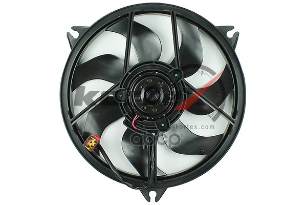 Вентилятор Радиатора Peugeot 206 00- A/C+ (Can-Шина С Кожухом) Kfd066 KORTEX арт. KFD066