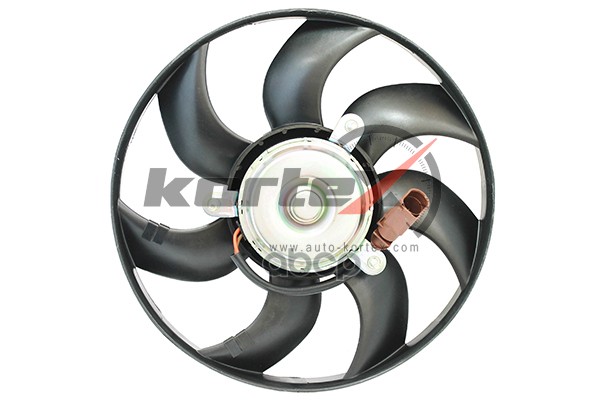 Вентилятор радиатора VW GOLF 5/PASSAT 05-/TOURAN KFD083 KORTEX арт. KFD083