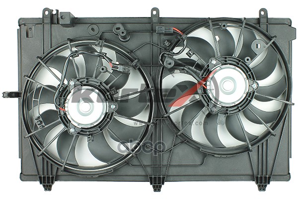 Вентилятор Радиатора Mitsubishi Outlander 12- 2.0I/2.4I (2 Вентилятора) Kfd166 KORTEX арт. KFD166