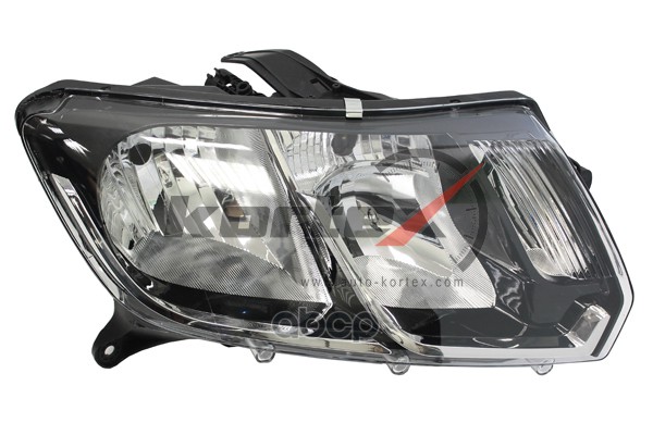 Фара RENAULT LOGAN II 14- прав. (под корректор) KORTEX арт. KHL8008STD