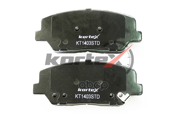 Колодки торм. KIA CEED 12-HYUNDAI I30 12- передниек-т (торм. сист. R16) KT1403STD KORTEX арт. KT1403STD