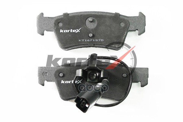 Колодки торм. VW TOUAREG/T5 задн. к-т KORTEX арт. KT1671STD